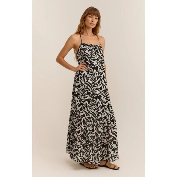NWT Z Supply Cocktail Hour Leaf Dress Size Medium - Picture 3 of 10